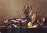 Willem Claesz Heda Style life oil painting on canvas